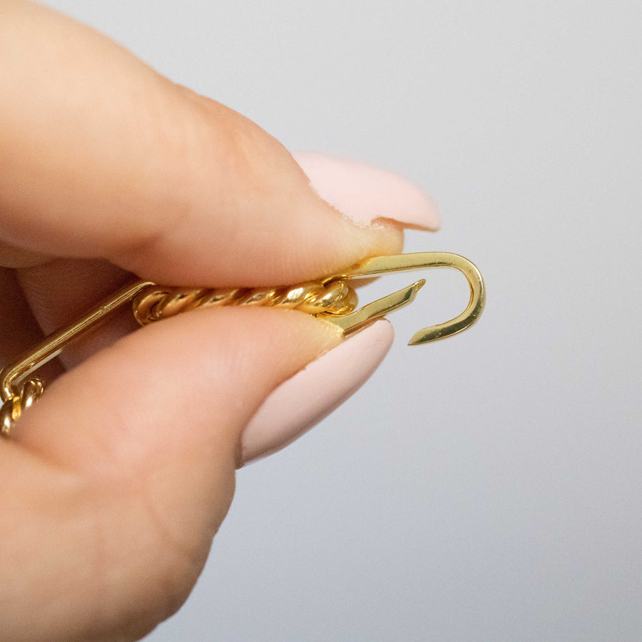 The Twisted Paperclip Bracelet